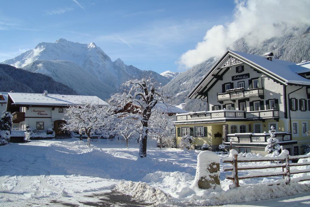 Ferienwohnungen Kröll - Appartements Viktoria und Landhaus Maria Mayrhofen Exterior foto